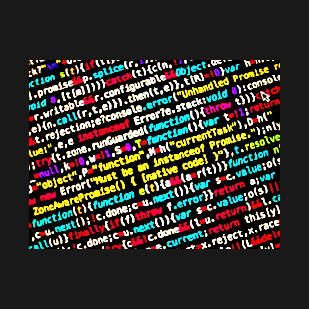 Text typography from screen pattern by Choulous79