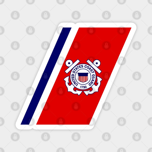 USCG - United States Coast Guard Magnet by MilitaryVetShop