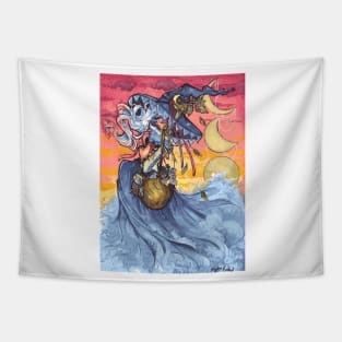 The Traveling Witch Tapestry