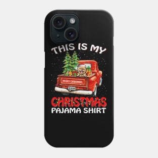 This Is My Christmas Pajama Shirt Pomeranian Truck Tree Phone Case