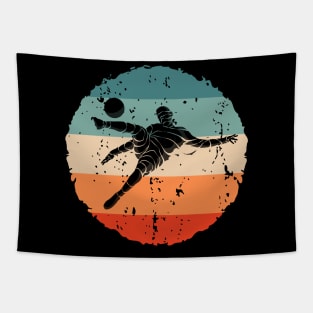 Retro Vintage Soccer Player Soccer Lovers Football Fans Gift Tapestry