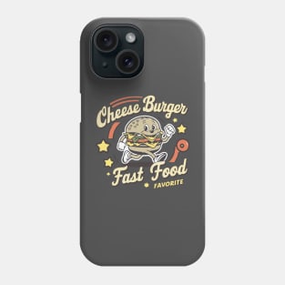 Cheese Burger Fast Food Favorite Phone Case