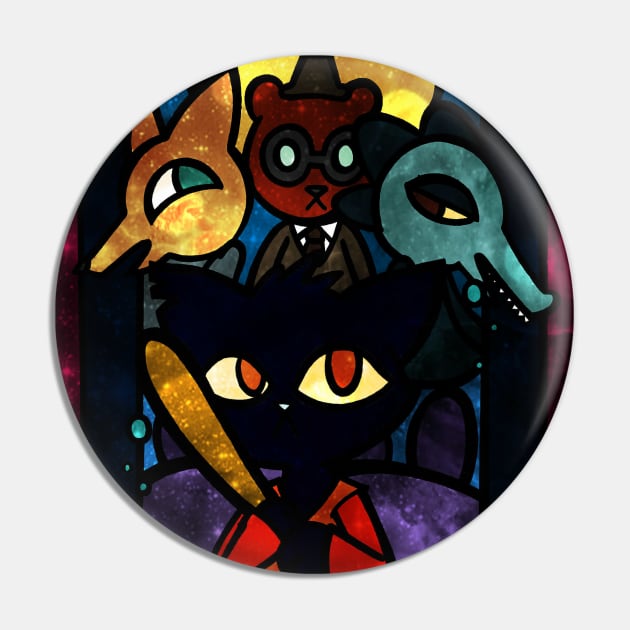 Night In The Woods Pin by ScribbleSketchScoo