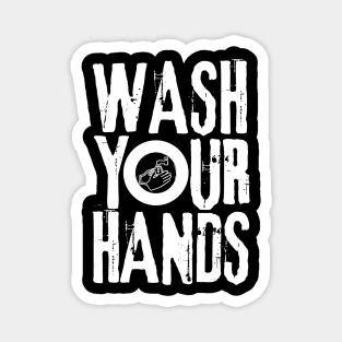 Wash-your-hands Magnet