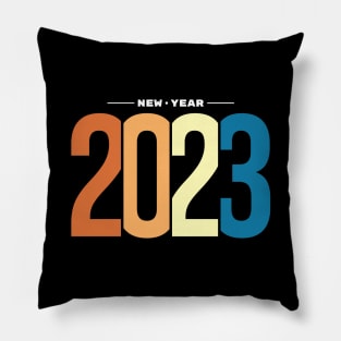 Happy New Year 2023 - Vintage Pillow