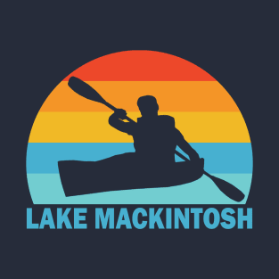 Lake Mackintosh North Carolina Kayak T-Shirt