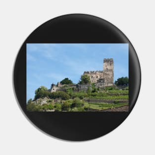 Gutenfels Castle, Kaub, Rhineland, Palatinate, Germany, Castle, Rhine, Middle Rhine Pin