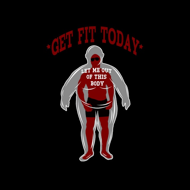 Get Fit Today - Fight Obesity by sipscreation