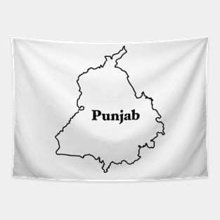 Punjabmap Tapestry