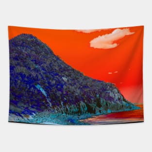 Red Sky! Tapestry