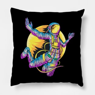 astronaut freefall space Pillow