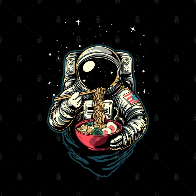 Ramen In Astro Space by alluslang