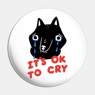 Cry, Wolf Pin