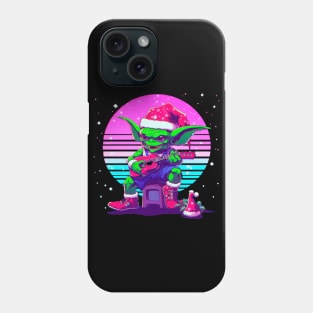 Duende navideño con guitarra Phone Case