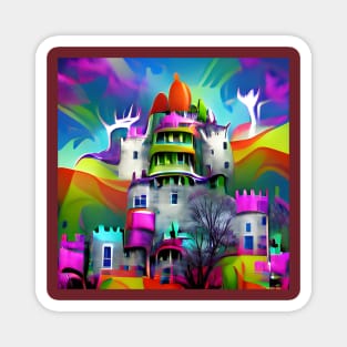 Fantasy Medieval Castle Magnet