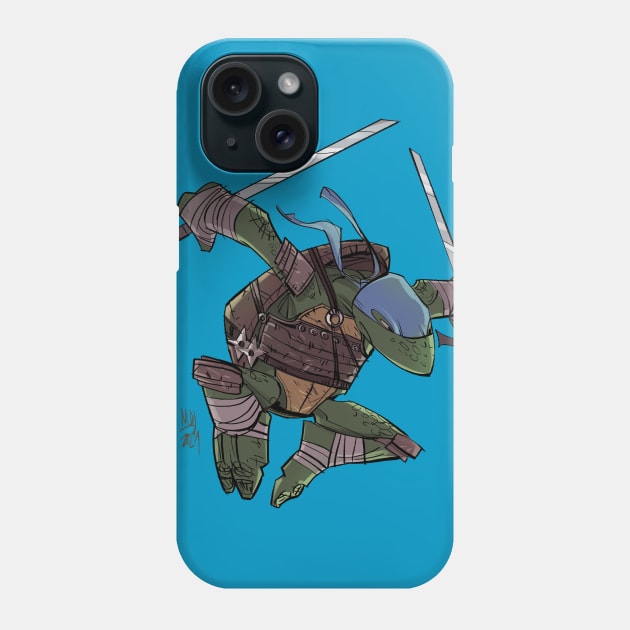 TMNT Leonardo Phone Case by markodjeska