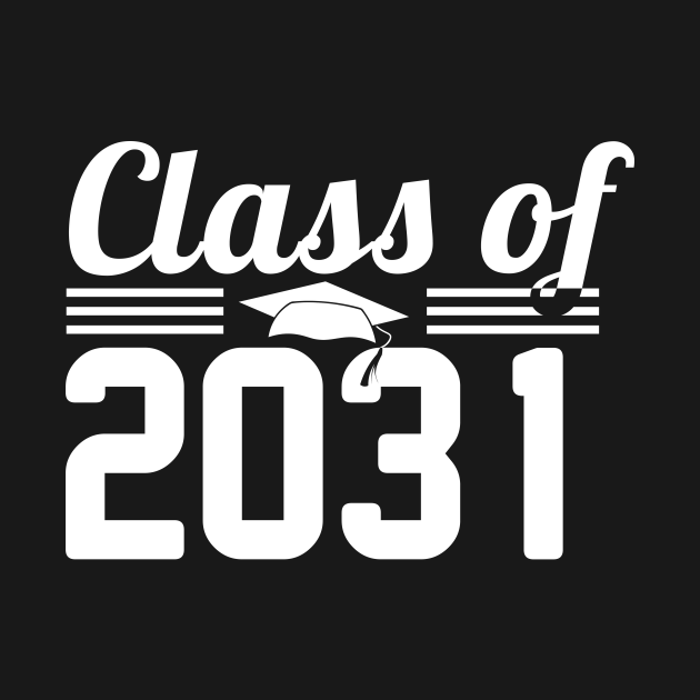 Class of 2031 - Class Of 2031 - T-Shirt | TeePublic