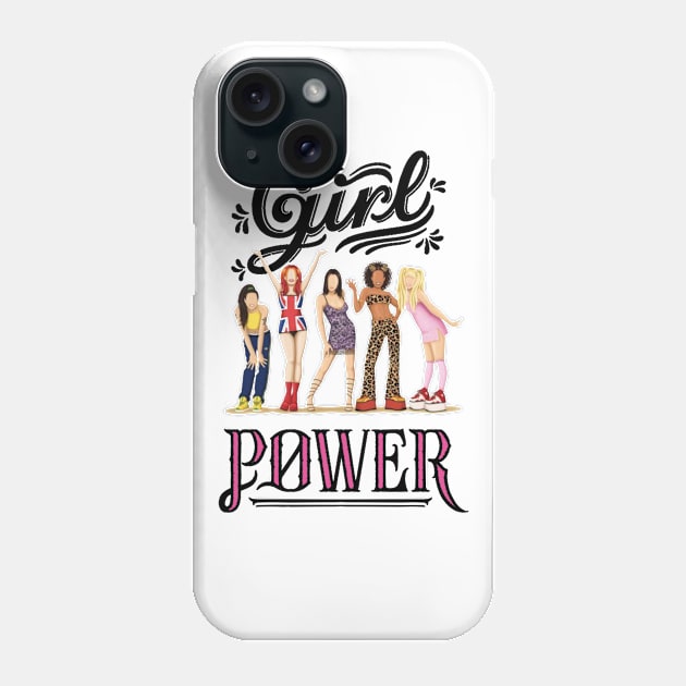 Girl Power Phone Case by fiorellaft