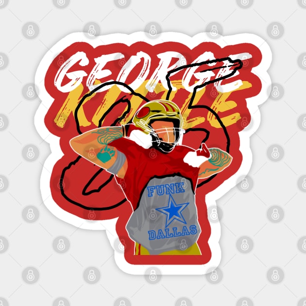 George Kittle 85 Dallas Magnet by Mic jr
