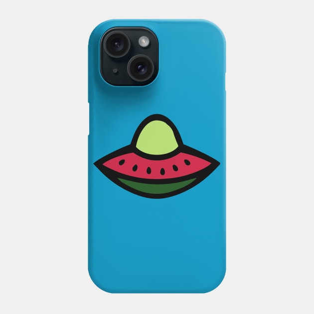 Watermelon Ovni. Phone Case by evasinmas