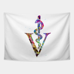 Veterinary Symbol Tapestry