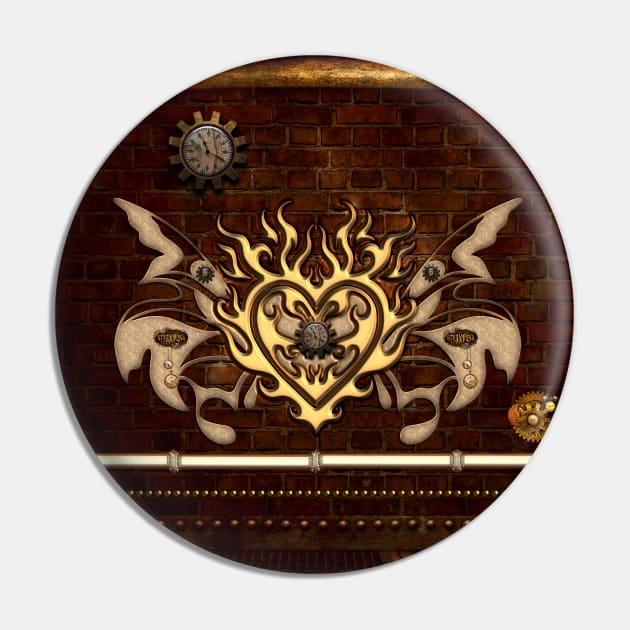 Wonderful steampunk heart, clocks, and gears Pin by Nicky2342