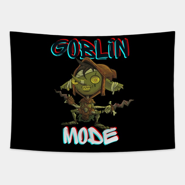 GOBLIN MODE Tapestry by TLareauArt