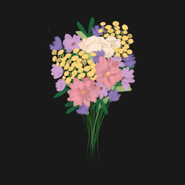 Wild Flower Bouquet by Gush Art Studio 1