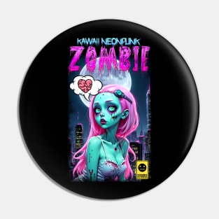 Kawaii Neonpunk Zombie 03 Pin