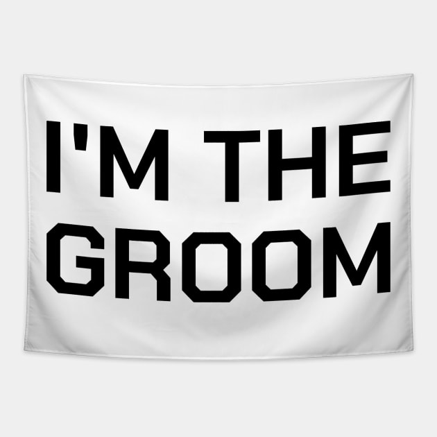 Stag Night Groom Groomsmen Bride Party Funny Gift Tapestry by bigD