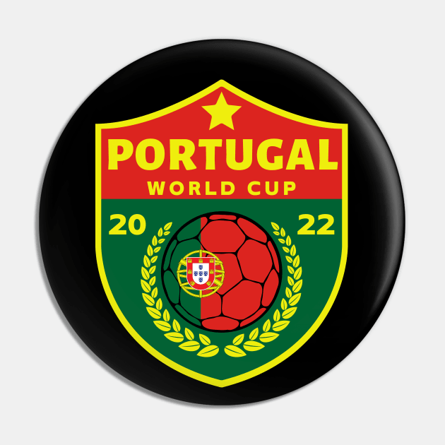 Portugal World Cup Pin by footballomatic