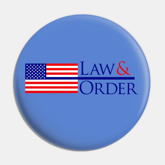 Thin Blue Line  - Law & Order Pin by DDGraphits