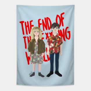 The end of the fXXXing world Tapestry