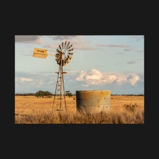 Windmill and water tank T-Shirt