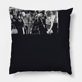 1970s punk pals in L.A. 1977 fashion show Pillow