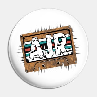 AJR Cassette Tap Distressed effect Pin