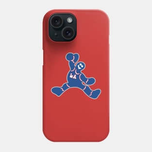 Jumping LA Clippers Gingerbread Man Phone Case