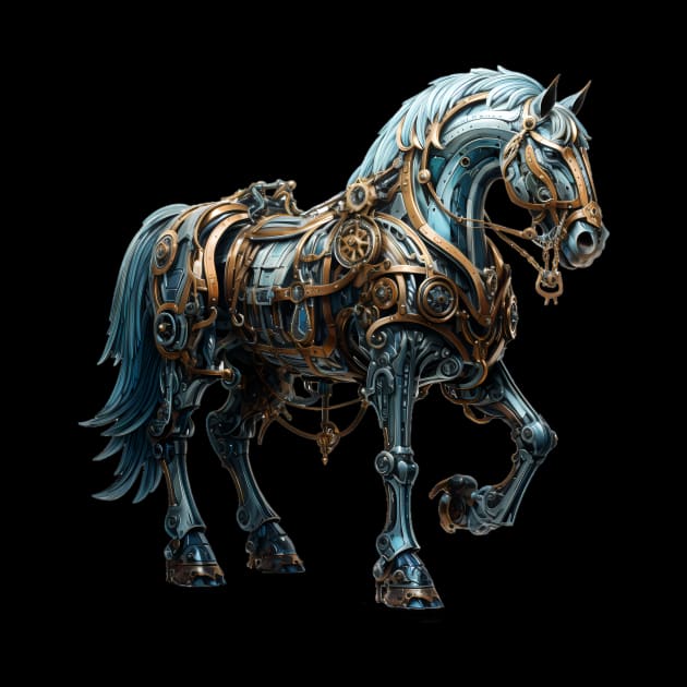 Steampunk Horse Animals by DesingHeven