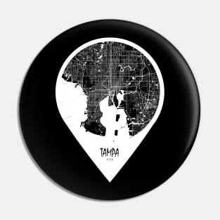 Tampa, USA City Map - Travel Pin Pin