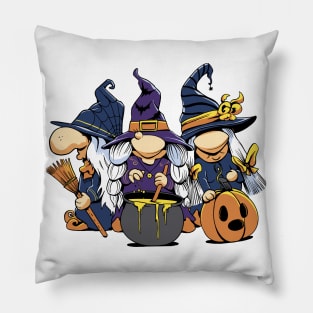 Halloween Gnomes Brew Magic Pillow