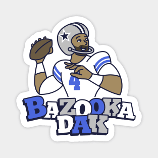 Bazooka Dak Prescott Cowboys Magnet