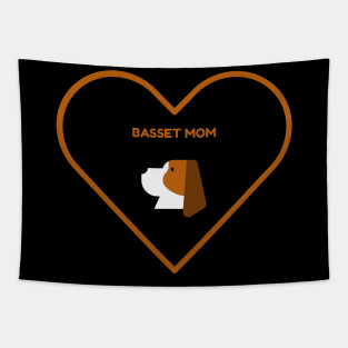 Basset Mom Tapestry