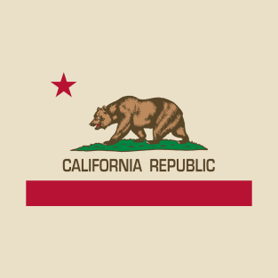 California Republic Bear T-Shirt