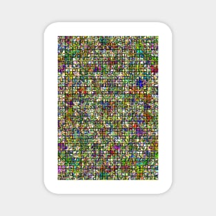 Jigsaw Junkie Mesh Magnet