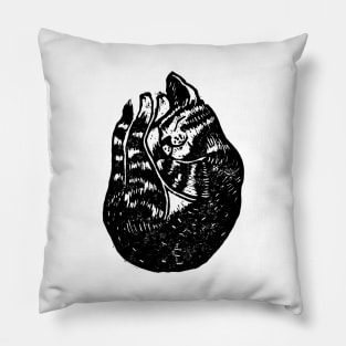 Sleeping Cat Lino Pillow