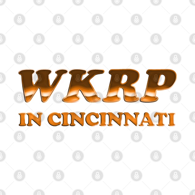 WKRP In Cincinnati /// Retro Gold Style Design by DankFutura