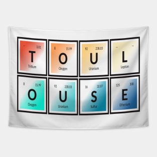 Toulouse City Elements Tapestry