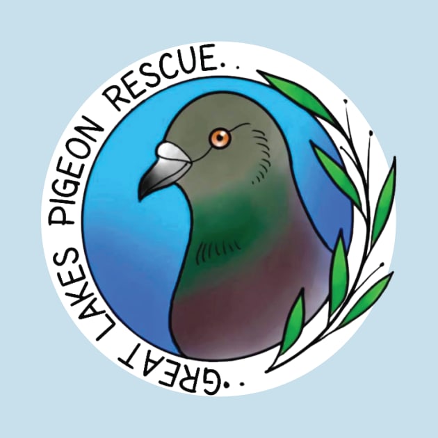 Great Lakes Pigeon Rescue Logo by Great Lakes Pigeon Rescue