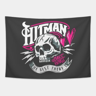 Bret Hitman Hart  Pro Wrestling Hero Tapestry