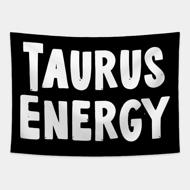 taurus energy Tapestry by Sloop